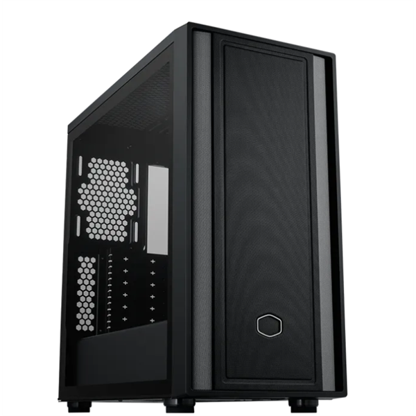 COOLER MASTER Ház ATX MasterBox 600 LITE Tápegység nélkül Üvegfalú Fekete COOLER MASTER Ház ATX MasterBox 600 LITE Tápegység nélkül Üvegfalú Fekete