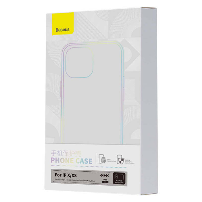 Transparent Case Baseus Simple for iPhone XS
