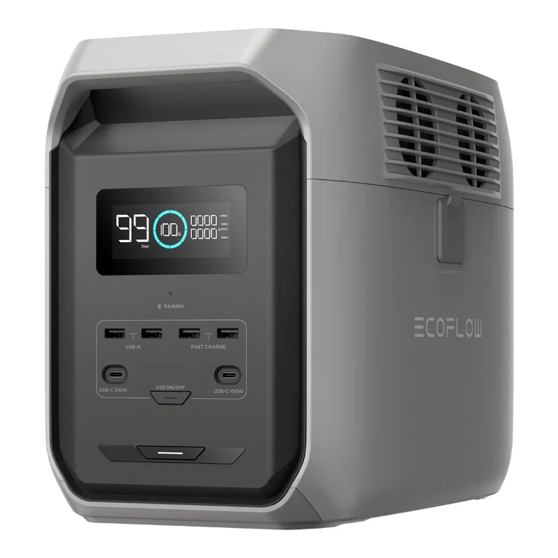 EcoFlow DELTA 3 1500 hordozható áramfejlesztő állomás