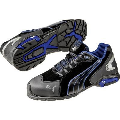 PUMA Safety Rio Black Low 642750-43 Biztonsági cipő S3 Méret: 43 Fekete, Kék 1 pár PUMA Safety Rio Black Low 642750-43 Biztonsági cipő S3 Méret: 43 Fekete, Kék 1 pár