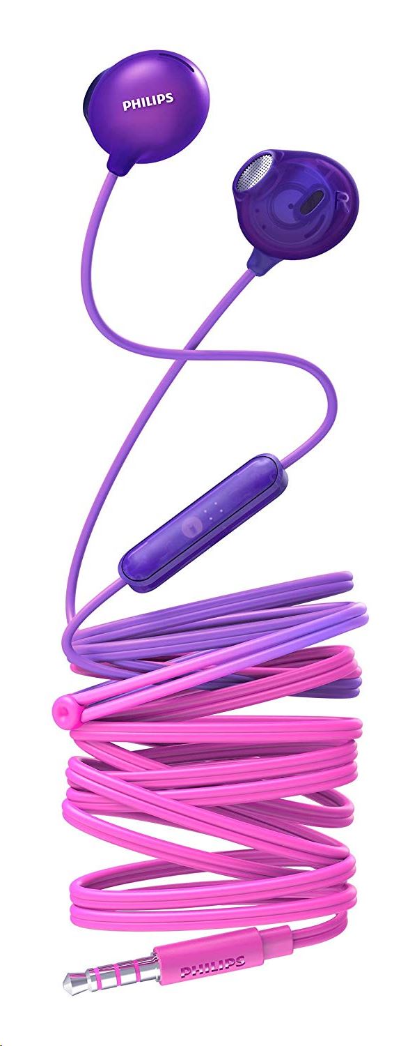 Philips Upbeat InEar fülhallgató mikrofonnal lila  (SHE2305PP/00)