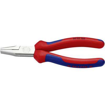 Laposfogó 160 mm, rövid, széles pofa, Knipex 20 05 160 Laposfogó 160 mm, rövid, széles pofa, Knipex 20 05 160