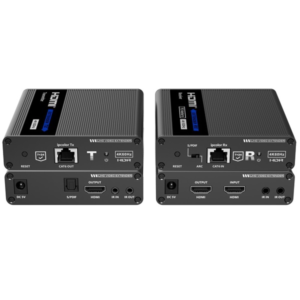 TECHLY HDMI 4K extender Cat6/6A/7 70 méter TECHLY HDMI 4K extender Cat6/6A/7 70 méter