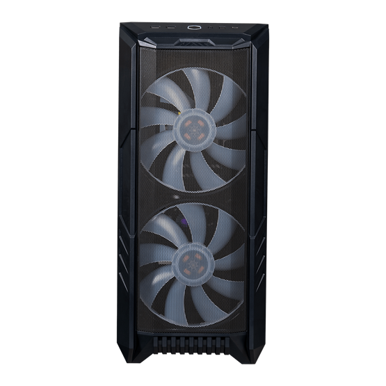  Cooler Master Mid Tower  HAF 500   H500-KGNN-S00  Számítógépház Fekete