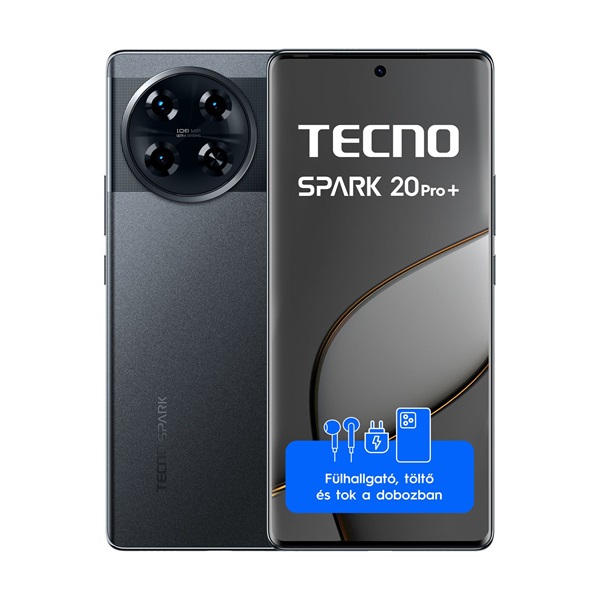 Tecno Spark 20 Pro+ 6,78" LTE 8/256GB DualSIM Temporal Orbits okostelefon Tecno Spark 20 Pro+ 6,78" LTE 8/256GB DualSIM Temporal Orbits okostelefon