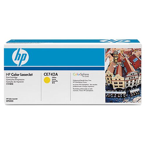 HP CE742A (307A) sárga toner