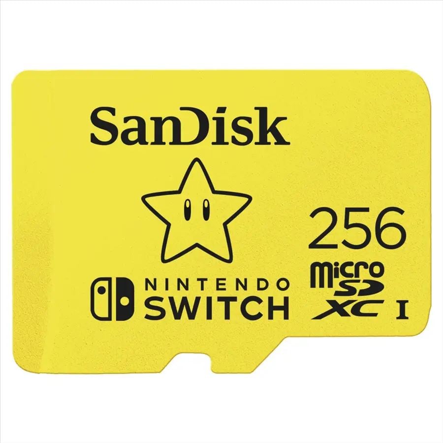 256GB microSDXC Sandisk Nintendo Switch UHS-I CL10 U3 A1 V30 (183573 / SDSQXAO-256G-GNCZN) 256GB microSDXC Sandisk Nintendo Switch UHS-I CL10 U3 A1 V30 (183573 / SDSQXAO-256G-GNCZN)