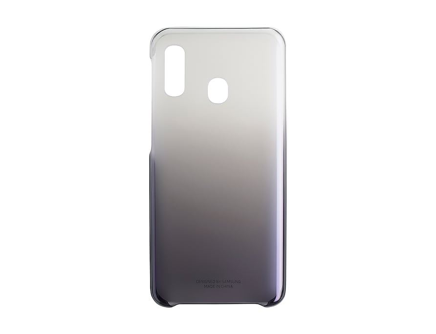 Samsung Galaxy A20e Színátmenetes tok fekete (EF-AA202CBEGWW)