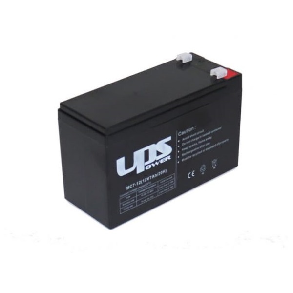 UPS Power zselés ólomsavas gondozásmentes akkumulátor 12V 7000mAh 151x98x65mm (MC7-12) UPS Power zselés ólomsavas gondozásmentes akkumulátor 12V 7000mAh 151x98x65mm (MC7-12)