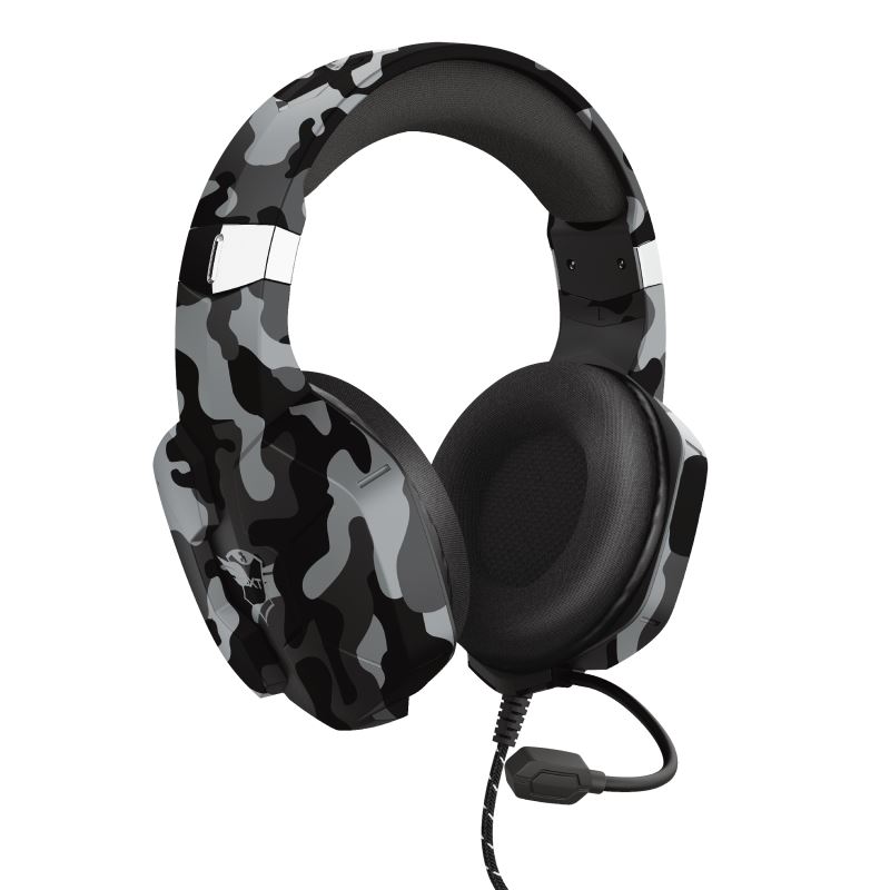 Trust GXT 323C Carus gamer headset fekete-szürke terepszínű (24320)