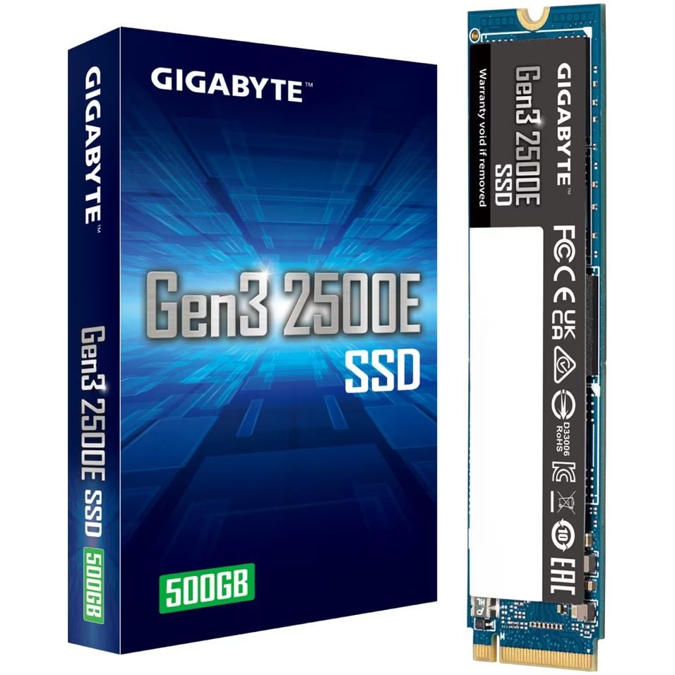 Gigabyte G325E500G AORUS 2500E 500GB M.2 NVMe  SSD