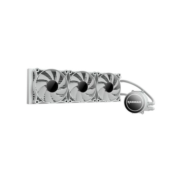 RAIDMAX INFINITA LS360 360mm ARGB fehér vízhűtéses processzor hűtő RAIDMAX INFINITA LS360 360mm ARGB fehér vízhűtéses processzor hűtő