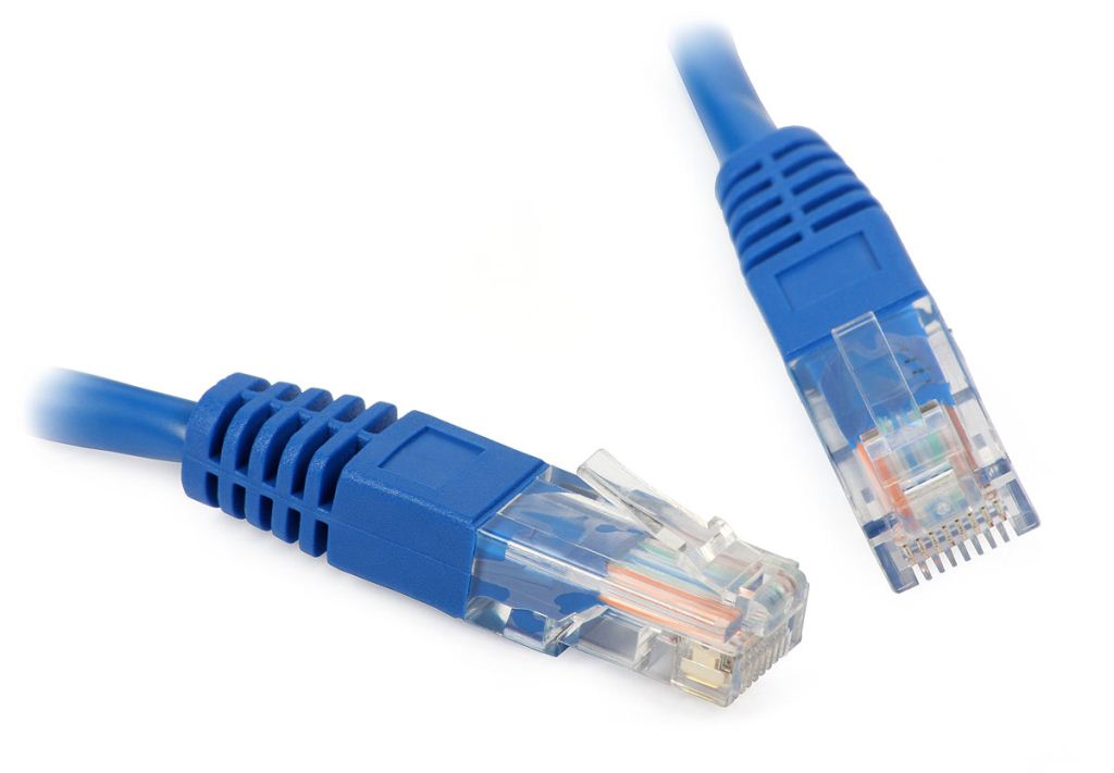 Gembird Cablexpert UTP CAT5e patch kábel 0.5m kék  (PP12-0.5M/B)