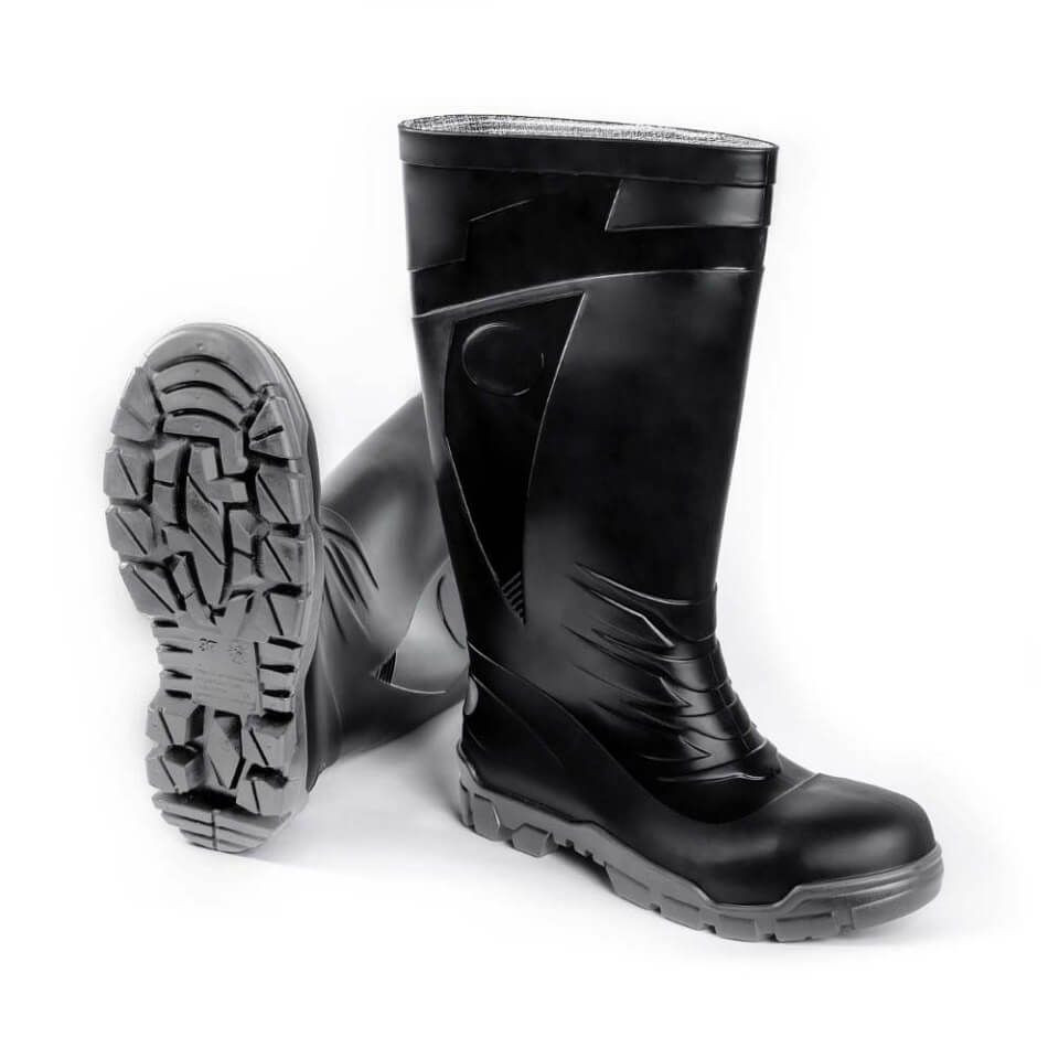 STALCO PERFECT 45 Wellington gumicsizma fekete OB HOWARD (S-78083)