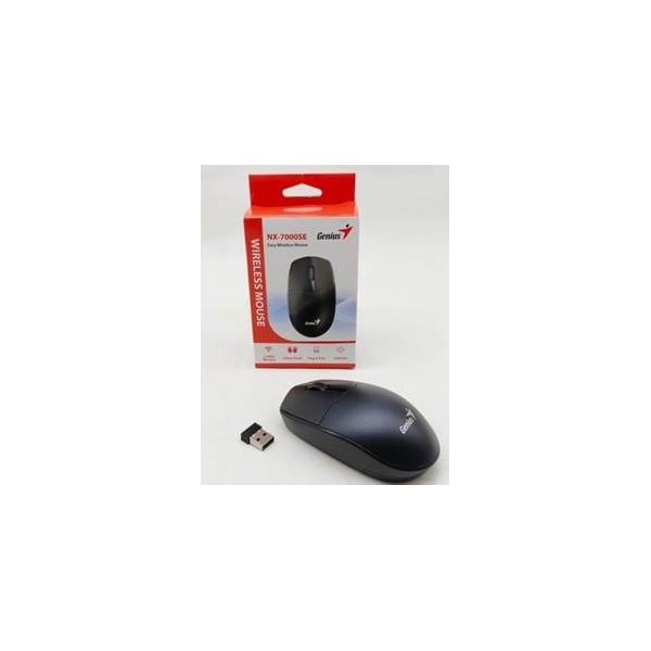 GENIUS NX-7000 SE USB BlueEye Vezeték nélküli egér Fekete GENIUS NX-7000 SE USB BlueEye Vezeték nélküli egér Fekete