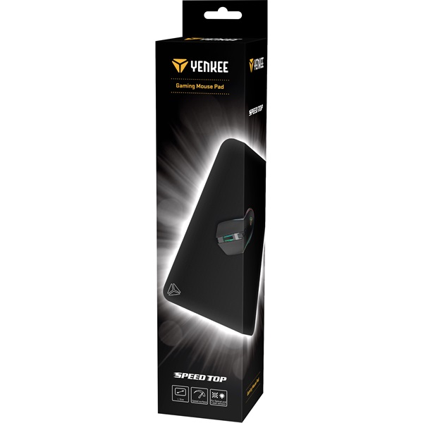 Yenkee YPM 47 Speed Top egérpad L-es fekete