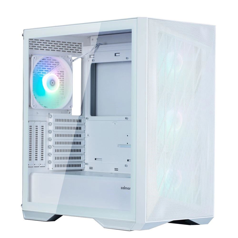 Zalman Z9 Iceberg MS WHITE táp nélküli ablakos ház fehér