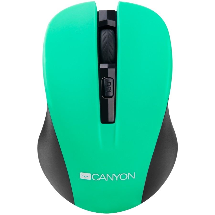 Canyon CNE-CMSW1GR vezeték nélküli optikai egér zöld Canyon CNE-CMSW1GR vezeték nélküli optikai egér zöld