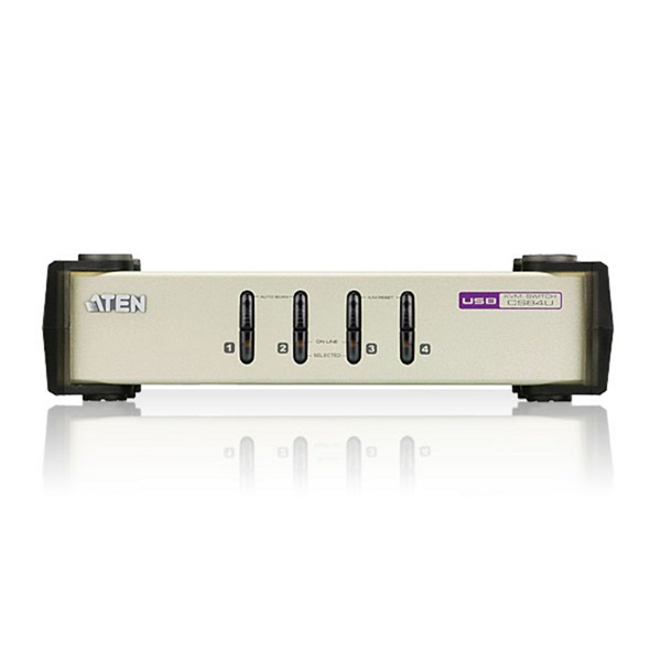 ATEN KVM Switch 4PC PS/2 + kábel (CS84U) ATEN KVM Switch 4PC PS/2 + kábel (CS84U)