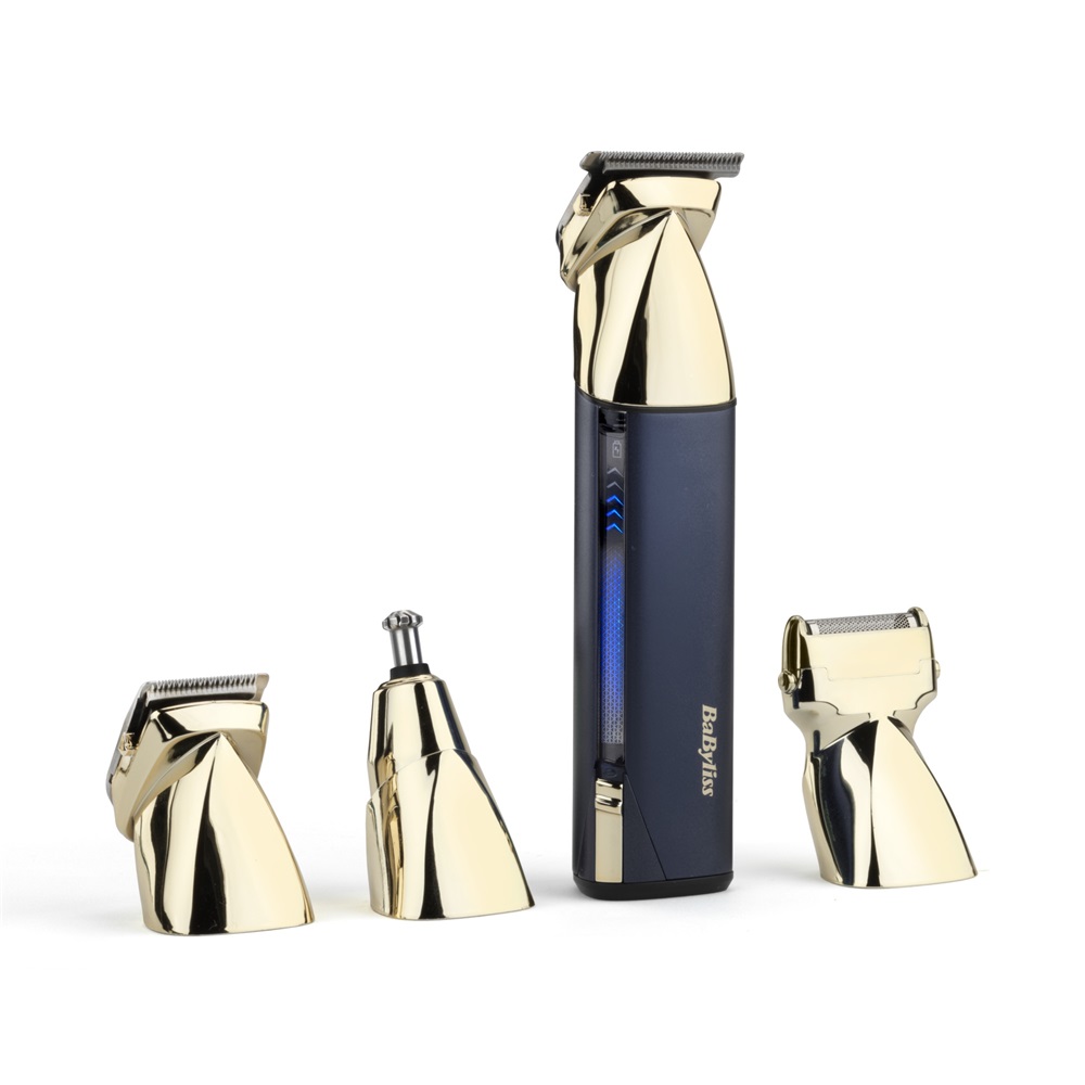 BaByliss MT992E Super-X Metal 15az1-ben, arc- és testszőrtelenítő készlet Kék
