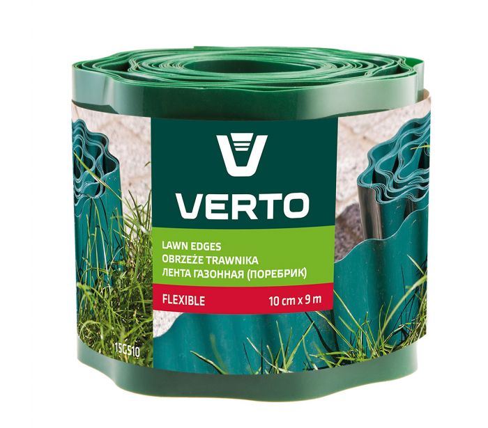 Verto 15G510 Ágyásszegély 10cm 9m zöld Verto 15G510 Ágyásszegély 10cm 9m zöld