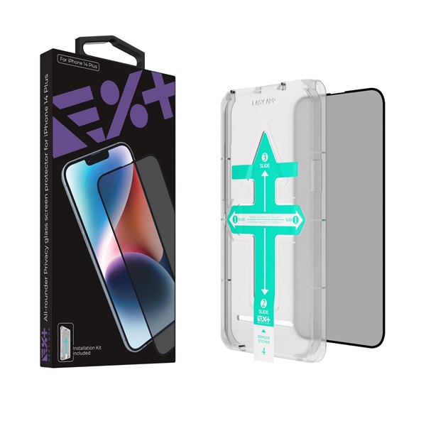 NextOne IPH-14PLUS-PRV iPhone 14 Plus All-Rounder Privacy kijezővédő üvegfólia NextOne IPH-14PLUS-PRV iPhone 14 Plus All-Rounder Privacy kijezővédő üvegfólia