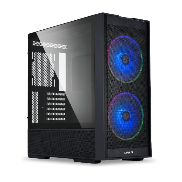 Lian Li LANCOOL 206 táp nélküli ablakos ház fekete
