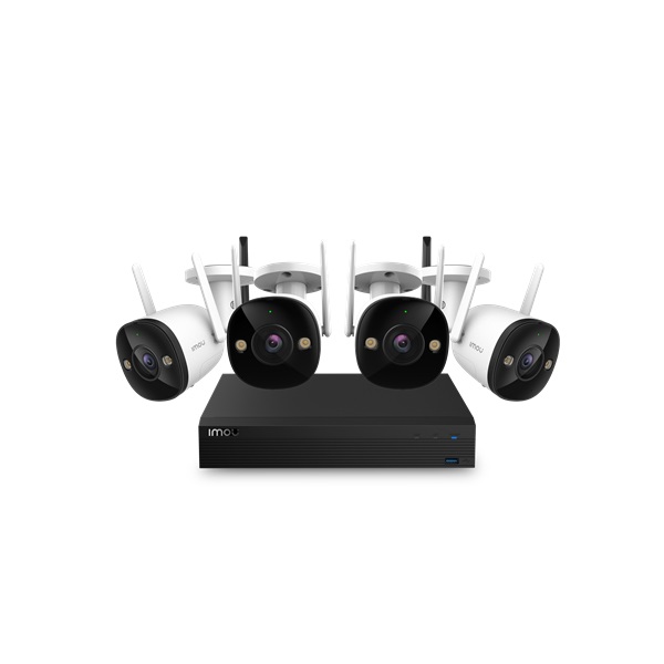 IMOU KIT/NVR1104HS-W-S2/4-F22FE 4 csatornás NVR + 4 db WiFi IP kamera  vezeték nélküli megfigyelő sze IMOU KIT/NVR1104HS-W-S2/4-F22FE 4 csatornás NVR + 4 db WiFi IP kamera  vezeték nélküli megfigyelő sze
