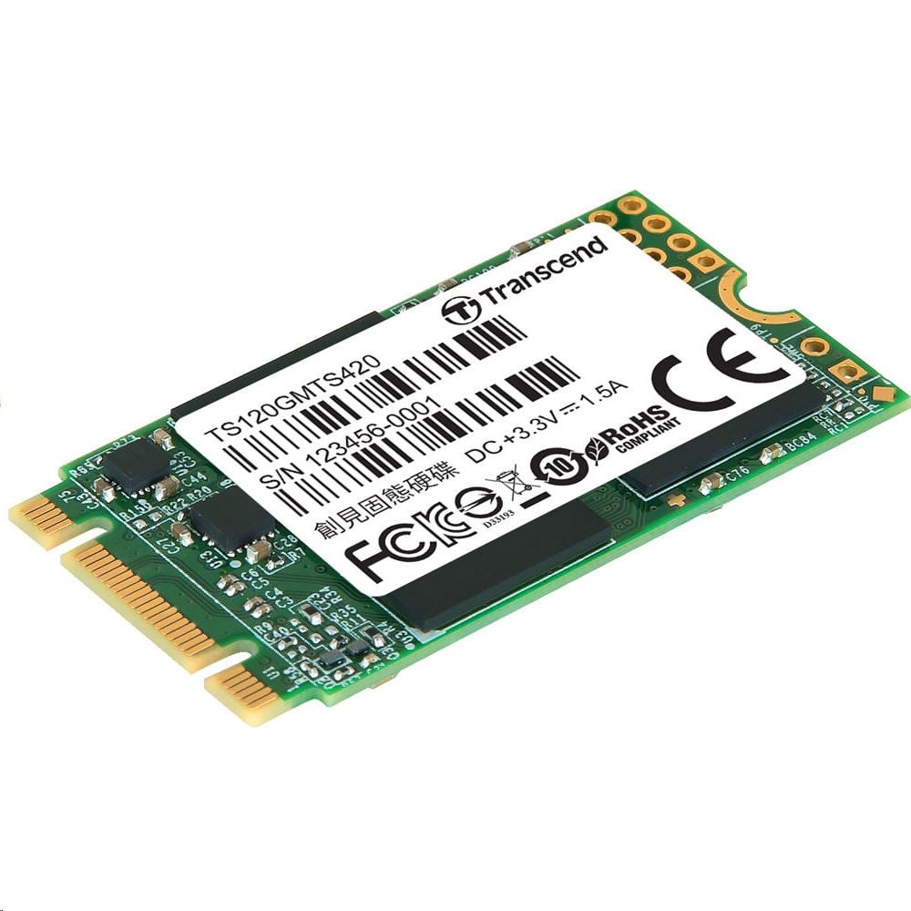 120GB Transcend MTS420 M.2 2242 SSD meghajtó (TS120GMTS420S) 120GB Transcend MTS420 M.2 2242 SSD meghajtó (TS120GMTS420S)