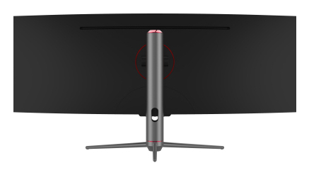 Dahua 49" LM49-EW410CA Monitor -  5120x1440, Ívelt, DQHD, LED, VA, 120Hz, 1ms,  Hangszóró, Fekete-ezüst