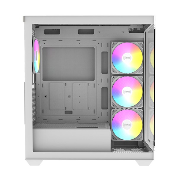 RAIDMAX i800 (táp nélküli) ablakos ATX ház Fehér