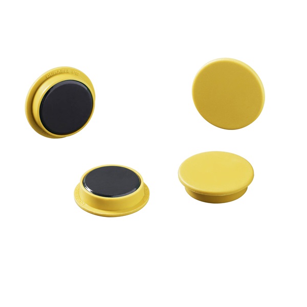 Durable 32mm 4db sárga mágnes Durable 32mm 4db sárga mágnes