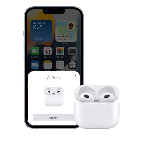 Apple AirPods (3. generáció) fülhallgató (MPNY3ZM/A)