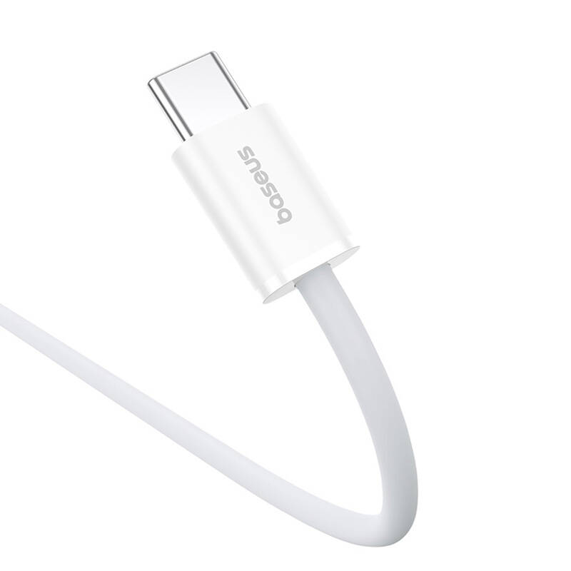 USB-C USB-C gyors töltőkábel Baseus Superior 2 100W 2m (fehér) USB-C USB-C gyors töltőkábel Baseus Superior 2 100W 2m (fehér)