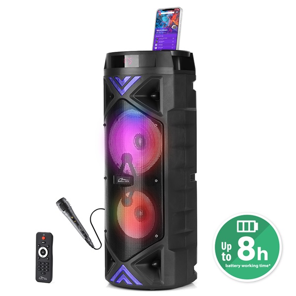 MEDIA-TECH Bluetooth Hangszóró KEG PRO XXL mikrofonnal MEDIA-TECH Bluetooth Hangszóró KEG PRO XXL mikrofonnal