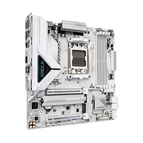 GIGABYTE AM5 B850M EAGLE WIFI6E ICE AMD B850  mATX Alaplap