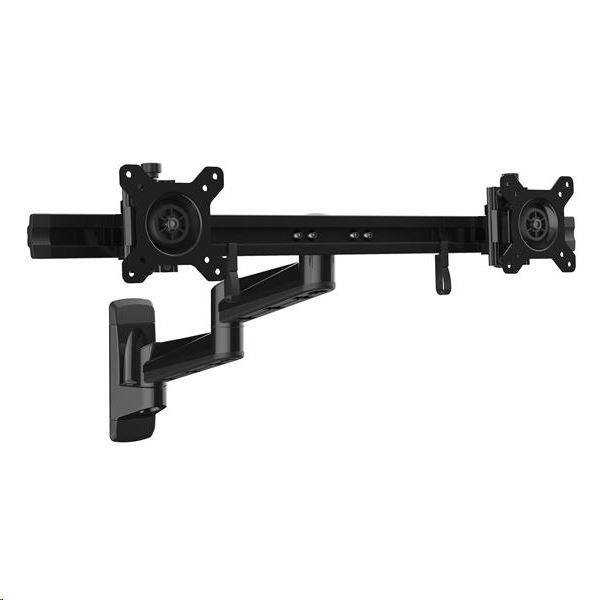 StarTech.com dual fali monitortartó 15"-24" 5kg/monitor  (ARMDUALWALL)