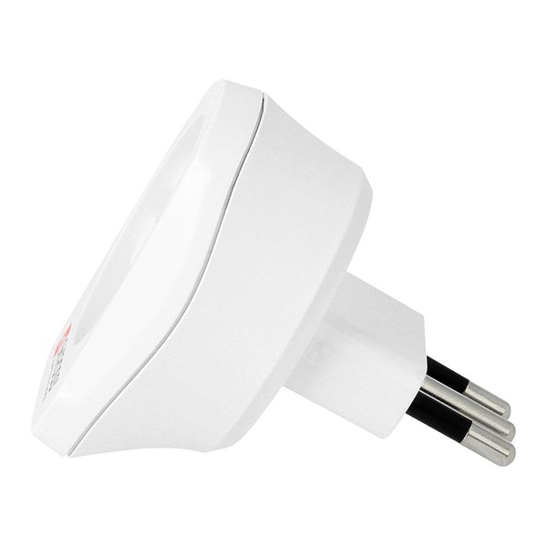 SKROSS hálózati csatlakozó adapter (240V, EU2 pin - IT, földelt, utazótöltő) FEHÉR (1.500212-E)