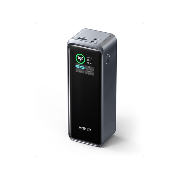 ANKER Powerbank Prime 27650mAh, 250W, 2xUSB-C Input/Output, USB-A Output, fekete - A1340011 ANKER Powerbank Prime 27650mAh, 250W, 2xUSB-C Input/Output, USB-A Output, fekete - A1340011
