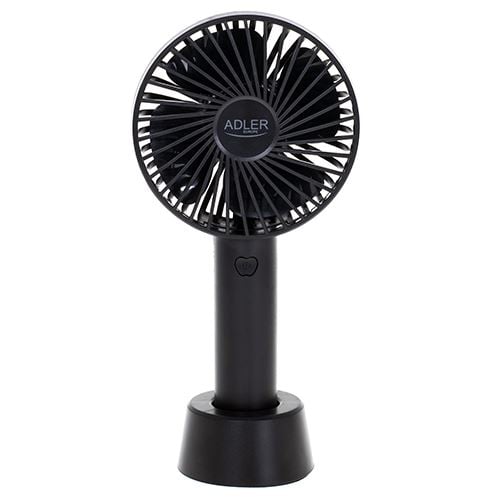 Adler AD 7331b hordozható mini ventilátor fekete