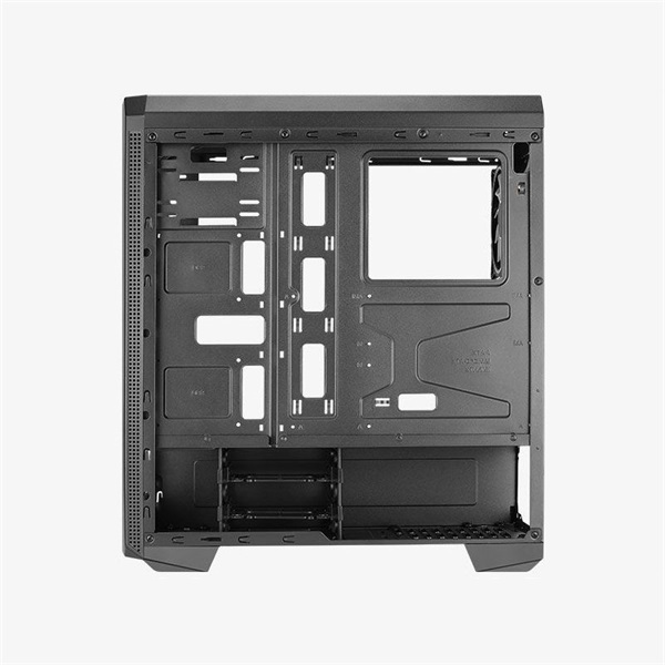 Aerocool Genesis ARGB (Genesis-A-BK-v2) táp nélküli ablakos ház fekete (ACCM-PV40112.11)