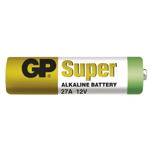 GP 12V Super alkáli elem (1db / csomag) (27AE) GP 12V Super alkáli elem (1db / csomag) (27AE)