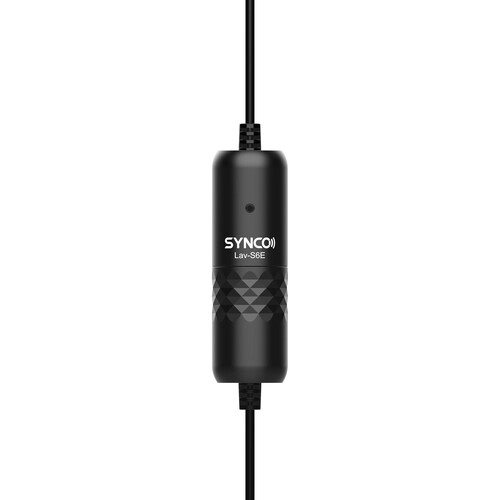 Synco Lav-S6E gömbkarakterisztikás kondenzátor csiptetős mikrofon Synco Lav-S6E gömbkarakterisztikás kondenzátor csiptetős mikrofon