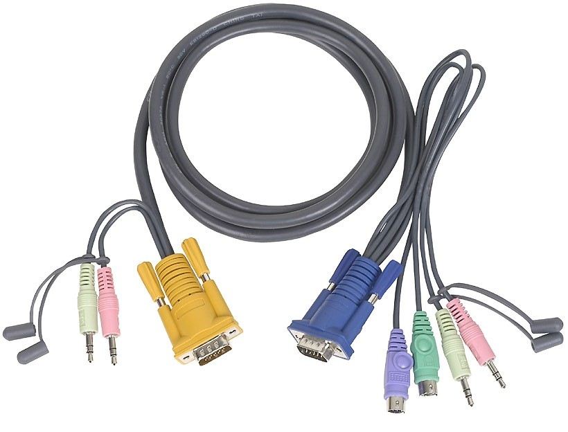 ATEN KVM Console kábel PS/2 5m (2L-5305P) ATEN KVM Console kábel PS/2 5m (2L-5305P)