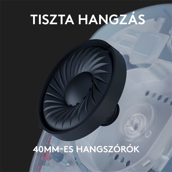 Logitech G435 LIGHTSPEED vezeték nélküli Gaming headset kék (981-001062)