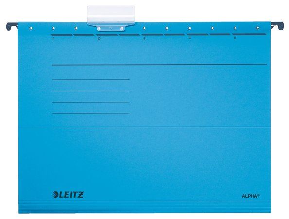 Leitz "Alpha Standard" függőmappa A4 kék (E19850035) Leitz "Alpha Standard" függőmappa A4 kék (E19850035)