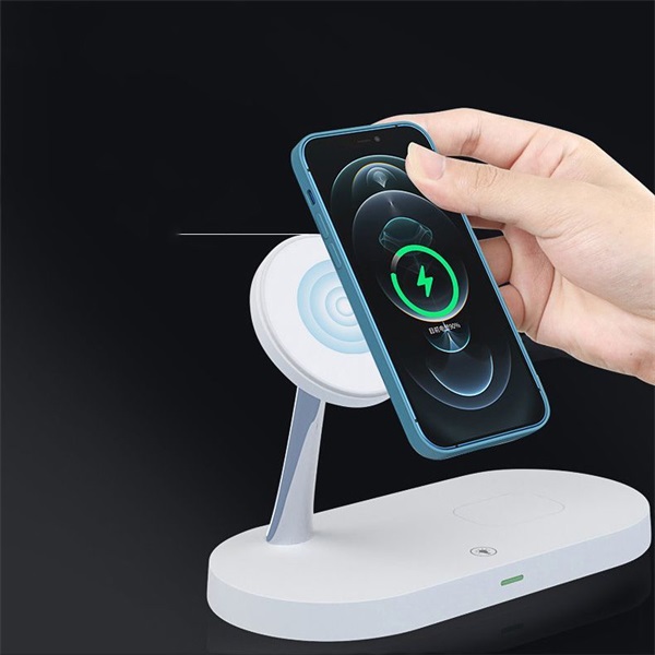 Tech-Protect A12 15W Qi 3in1 fehér univerzális vezeték nélküli töltő állomás