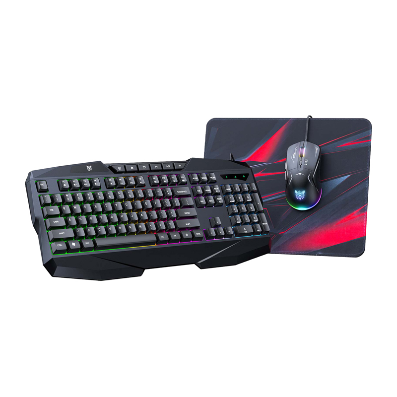 Onikuma TZ3006 3 az 1-ben gamer szett: billentyűzet + egér + egérpad