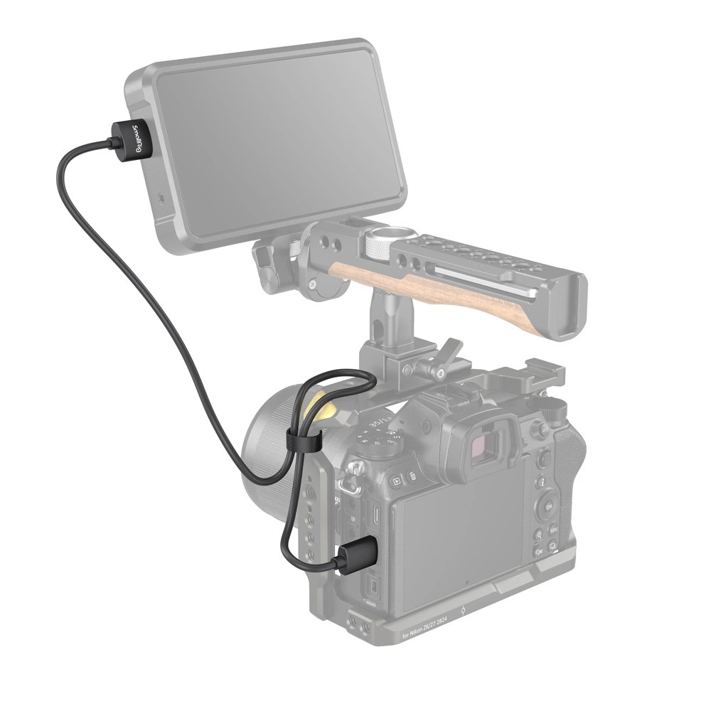 SMALLRIG Ultra Slim 4K HDMI kábel  C to A 55cm 
