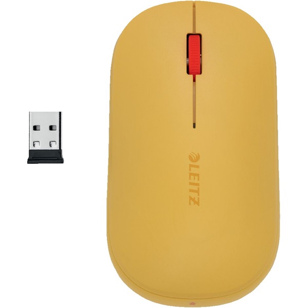 Leitz Cosy meleg sárga vezeték nélküli egér Leitz Cosy meleg sárga vezeték nélküli egér